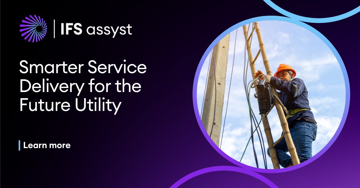 IFSassyst's tweet photo. Looking to enhance your utility service operations? Discover how IFS assyst can help you deliver faster, more efficient, and dependable internal services. 

https://t.co/Dbu5GIf0k1
#ESM #ServiceDelivery https://t.co/Luuasfo9tW