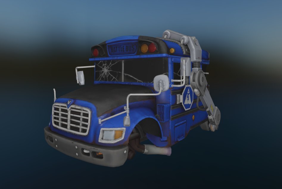 IPowered2's tweet image. does anyone has a replay mode clip of the destroyed Buttle Bus at Ripped Tides?? pls I need it so much #Fortnite