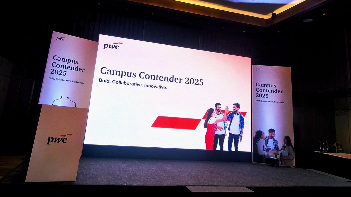 realSPal's tweet photo. Happy to share that my team from @IIM_Calcutta was among the Top 3 teams in the National Finals of @PwC Campus Contender 2025! #Joka #PwC #CaseCompetition #Finale https://t.co/0iBLvcbku1