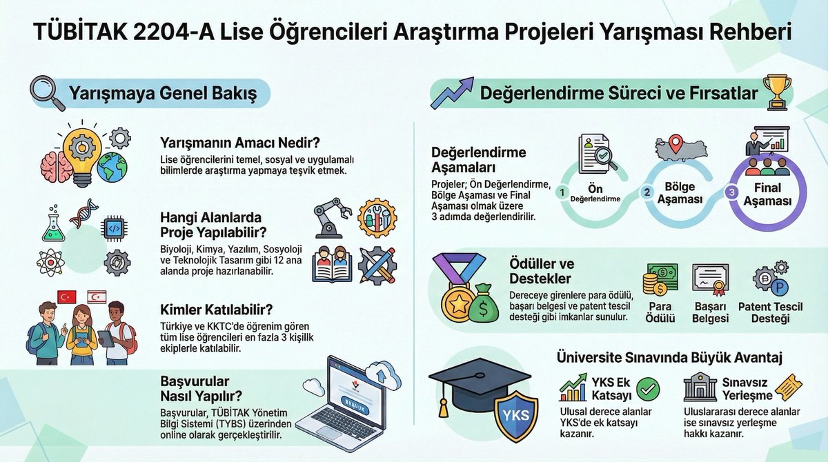 2204 A Lise Öğrencileri Araştırma Projeleri Yarışmaları Başvuruları devam ediyor!!! 
(13 Ekim 2025 - 19 Aralık 2025)

<a href="/tcmeb/">Millî Eğitim Bakanlığı</a> <a href="/Alireisoglu34/">Dr. Ahmet ALİREİSOĞLU</a>