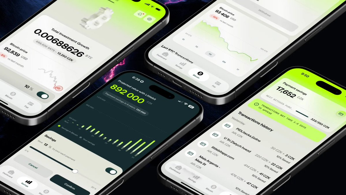 🟥 This is what Bitcoin savings on autopilot really looks like.

Connect your bank.
Set your %.
Spend as usual.
Live as usual.
Littlebit does the rest.

No trading. No stress.

Just automated DCA into $BTC from everyday spending.