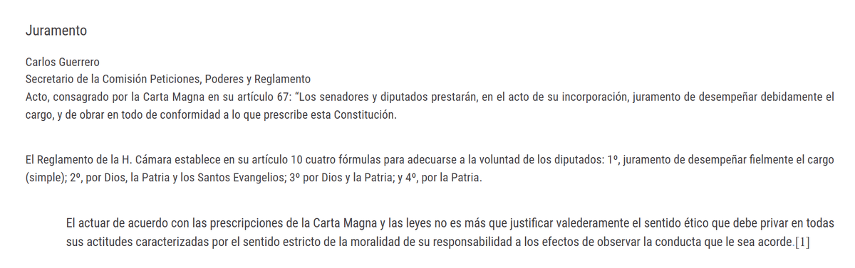 Blogin's tweet image. #LaNacionMas @JMilei 
Quiero una ley que reduzca el juramento de los legisladores a un simple &quot;Sí Juro&quot;
Ya están violando el juramento con discursos estúpidos.