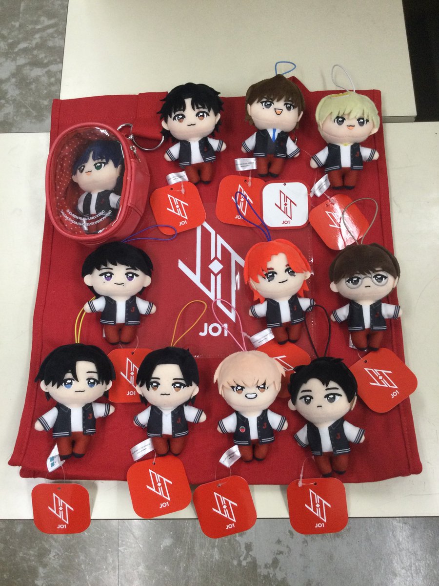 GIGO INI トート　ポーチ　ぬいぐるみ　6点セット ⭐️景品入荷情報⭐️ ✨12月6日(土)よりLAPONE × GiGOコラボ開催