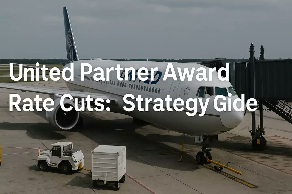AwardTravelHub's tweet photo. United Partner Award Rate Cuts: Strategy Guide
https://t.co/4b4nM9Bgwm
#AwardRateCuts #PartnerAward #TravelStrategy
- ✈️Earn free trips now! https://t.co/XizeGPJrlR