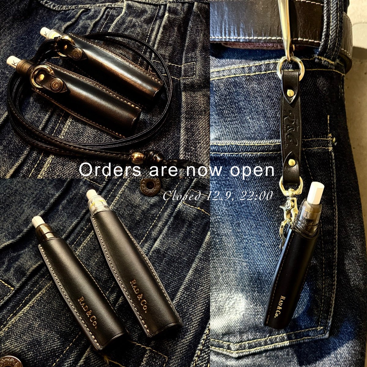 RadTaison's tweet photo. Kiwi Leather Sleeve各種、オーダー受付開始いたしました
【オーダー受付期間は12月9日(火)の22:00までとなります】
材料との兼ね合いで製作個数には限りがありますのでお早めにオーダー下さい🫶
オーダーはプロフィール欄のリンクからお願いしまっす🙏
#kiwileathersleeve #radandco #radcustoms https://t.co/6Wo23JedQl