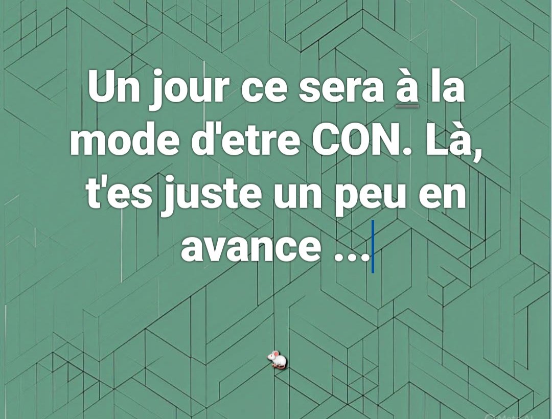 unesourisetmoi's tweet image. #Vous qui me lisez, dites-vous bien que ... 😁