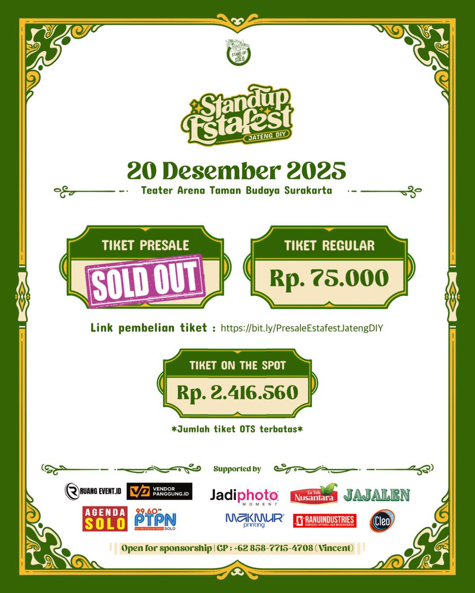 StandupIndo Solo tweet media