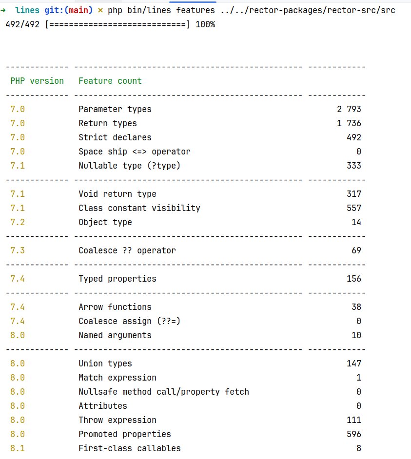 VotrubaT's tweet image. (Almost ready to release...)

I always wondered, how good this or that PHP project really is. Regardless its high PHP version in composer.json (codebase is often much different... worse)

I made a small tool to find out quickly.

* Find PHP features from PHP 7.0 through 8.5
*…
