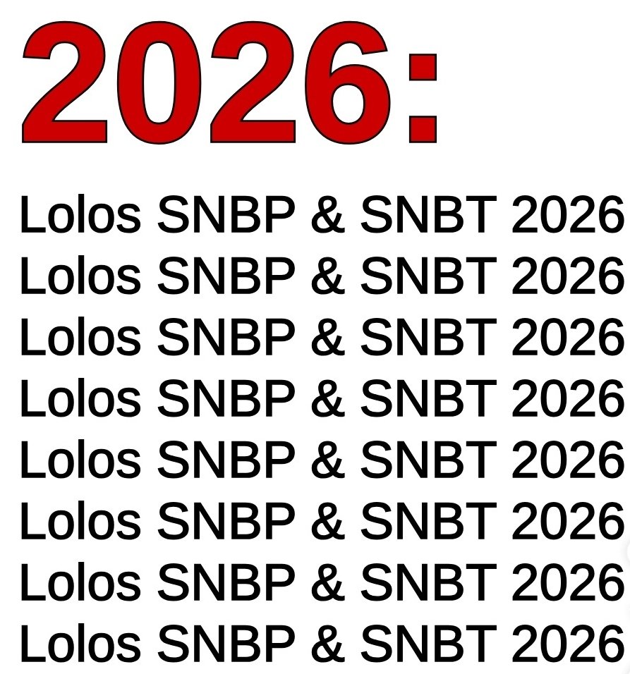 agitfess's tweet image. Resolusi 2026 simpel aja.