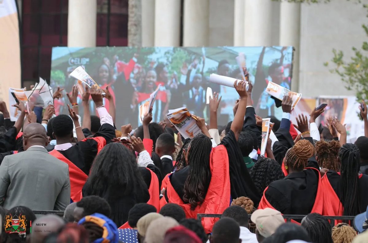 KenyaUtalii's tweet photo. Congratulations Class of 2025!
Thank you Waziri @rebecca_miano for gracing our 49th Graduation Ceremony.
#Utaliigraduation2025 #utaliigraduation #graduation2025 #Kenyautaliicollege https://t.co/X3Mr8zHCYe
