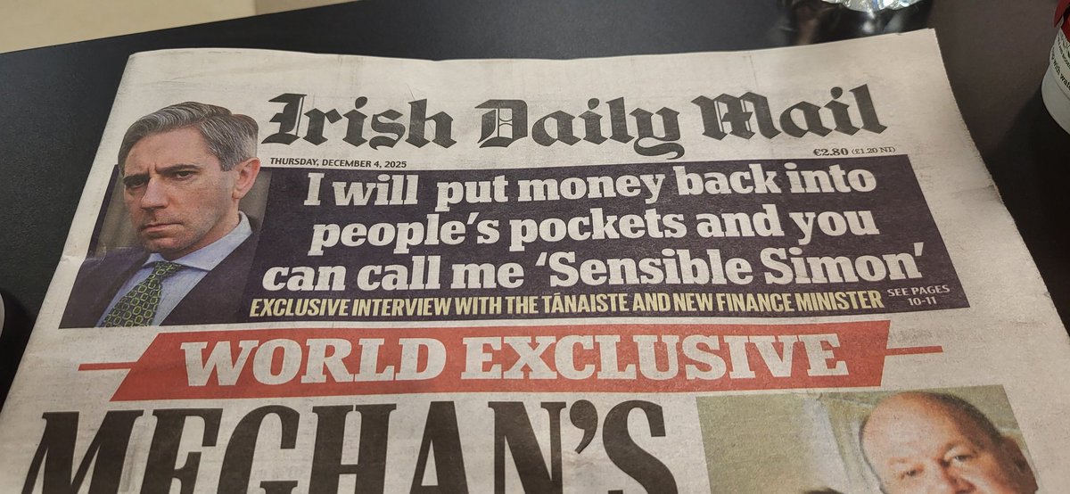 Which people <a href="/SimonHarrisTD/">Simon Harris TD</a>? You and your party <a href="/FineGael/">Fine Gael</a>  have let the people down. Where is our cost of living support while  you send our taxes overseas!!!