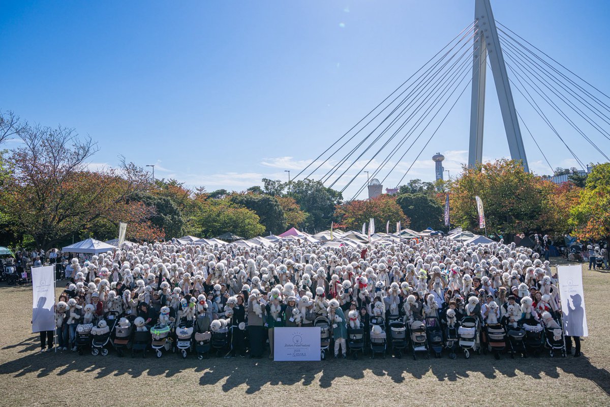 12/7(日)は東京、イーノの森Dog Gardenにてビションフリーゼフェスが開催されます🎄写真は先月の大阪会場の模様です📸
ビションオーナーはもちろん、ビションやもふもふ好きにはたまらない1日に🥳
3本しっぽのビションフリーゼも出店します🎅🏻

前売り券はこちらから🎫
passmarket.yahoo.co.jp/event/show/det…