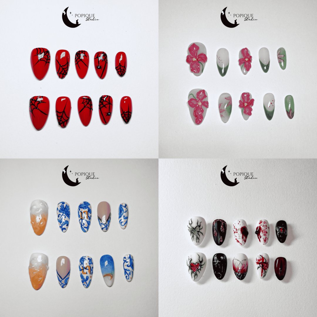 stuffsite's tweet photo. Sells
Custom press on nails kaya gini cuma 75k aja lohh!!!! (100% handmade)
Ada yg mau gak? Ketik uname nya ya nanti ku DM 💖
(cuma sampe 10 Desember aja, cepettannn) 😍💅 https://t.co/moP9pKF1QL