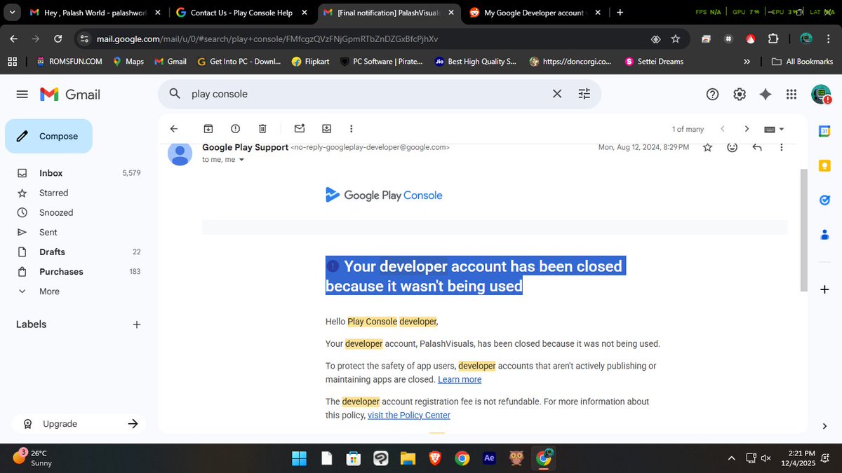 TheStakeDudee's tweet photo. @Google emal support not working so send me dm my acc was closed for inactivity but now im back to post apps and games i had my account documents verified please help me https://t.co/z2Ss5zeuDC
