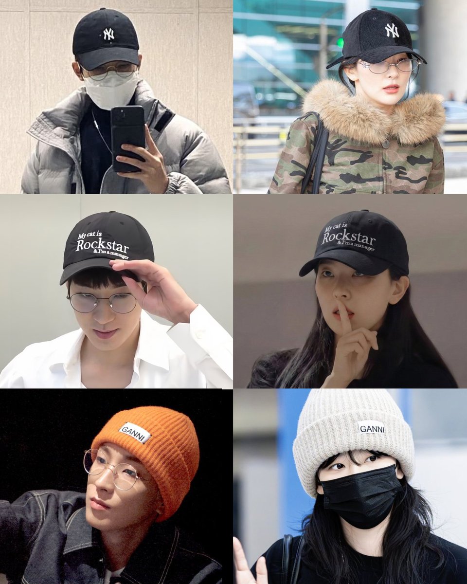 heikama39's tweet photo. edisi kembaran topi, seleranya bener-bener sama #wonseul #wonwoo #seulgi https://t.co/4qEfpS5oNW