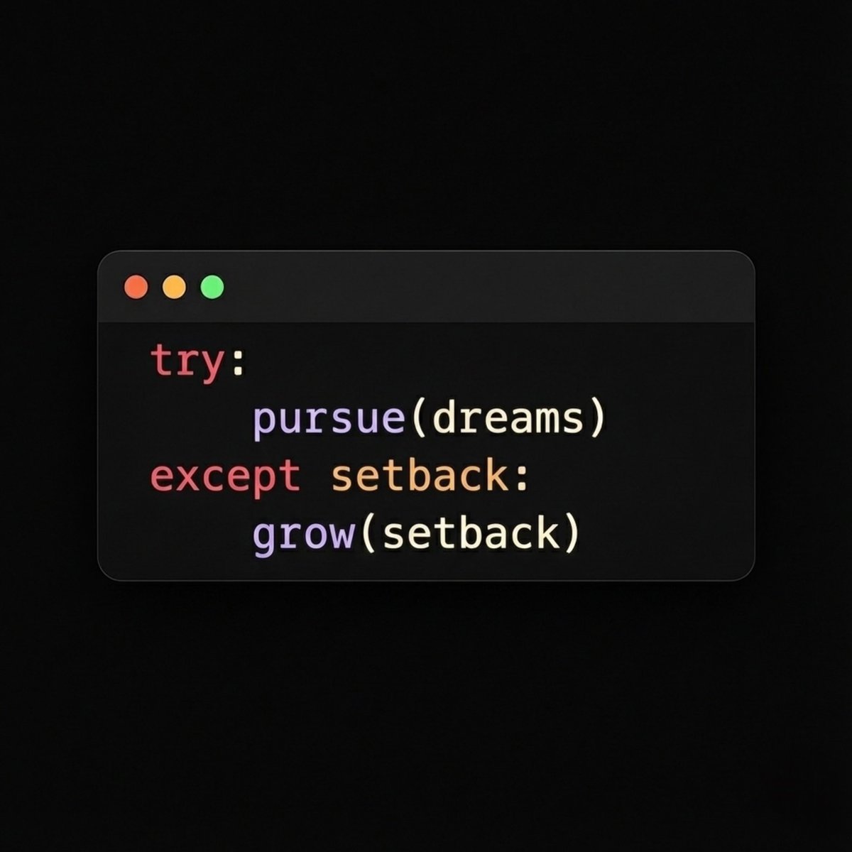 savage_scripts's tweet image. Stay focused on your #dreams till they become reality. Don’t let the setbacks win #100daysofcodingchallenge #KeepGoing #PerthSanta
