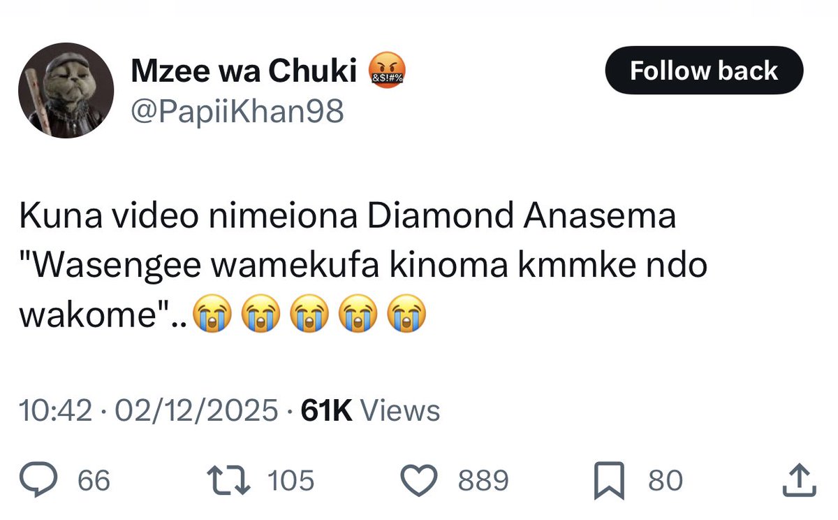 Kama ni kweli Huyo jamaa Ajitafakari sana 

Repost 780