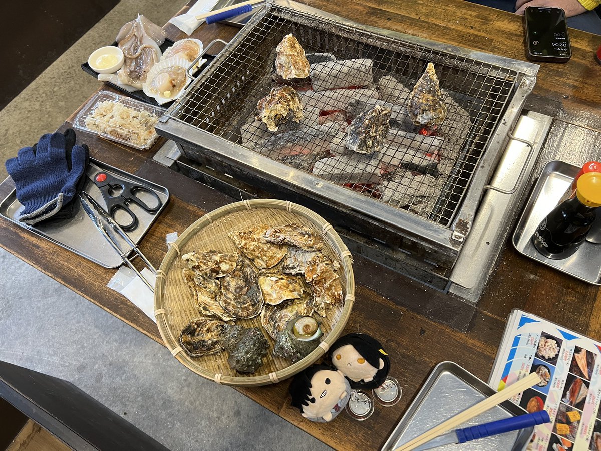 sshnait's tweet image. 牡蠣小屋‼️
行ってみたかったの💓
美味しかったー
