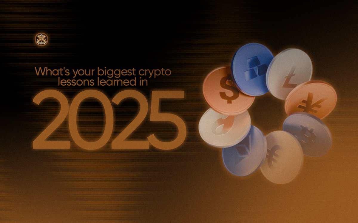 PRE-SEASON CHALLENGE DAY 11 for the $2000 SEASON 1 SHOW is LIVE

This year taught everyone something.

A mistake.
A breakthrough.
A shift in understanding.

For today’s challange,
What’s your biggest crypto lesson learned in 2025?

Every season teaches something new; patience,
