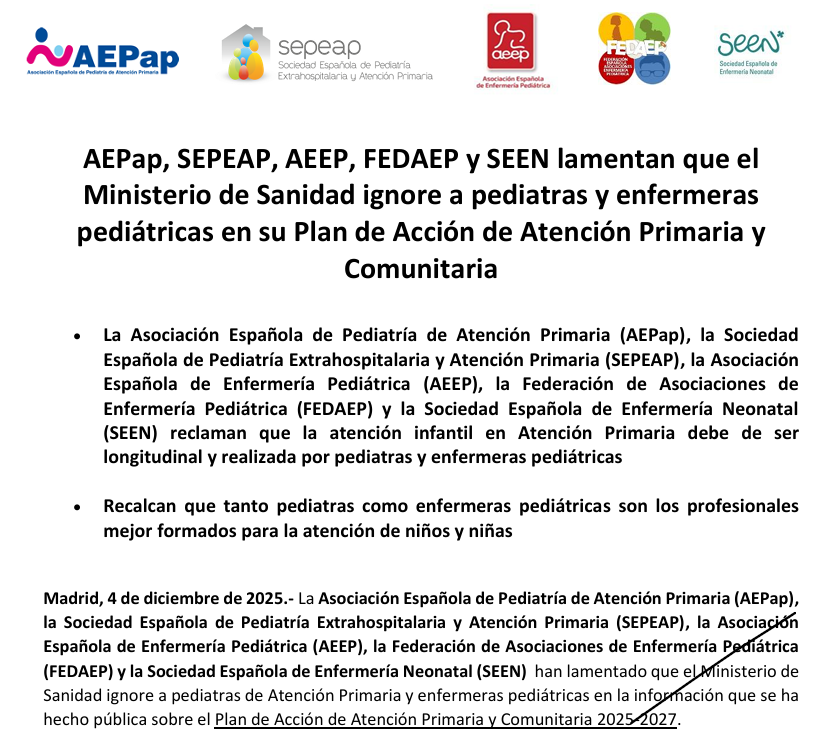 Pedrogorrotxa's tweet image. Hay que defender día a día que la atención infantil sea llevada a cabo por pediatras y enfermeras de pediatría. @aepap @SEPEAP @AEEPenfermeria @FEDAEP_ @sociedadSEEN
