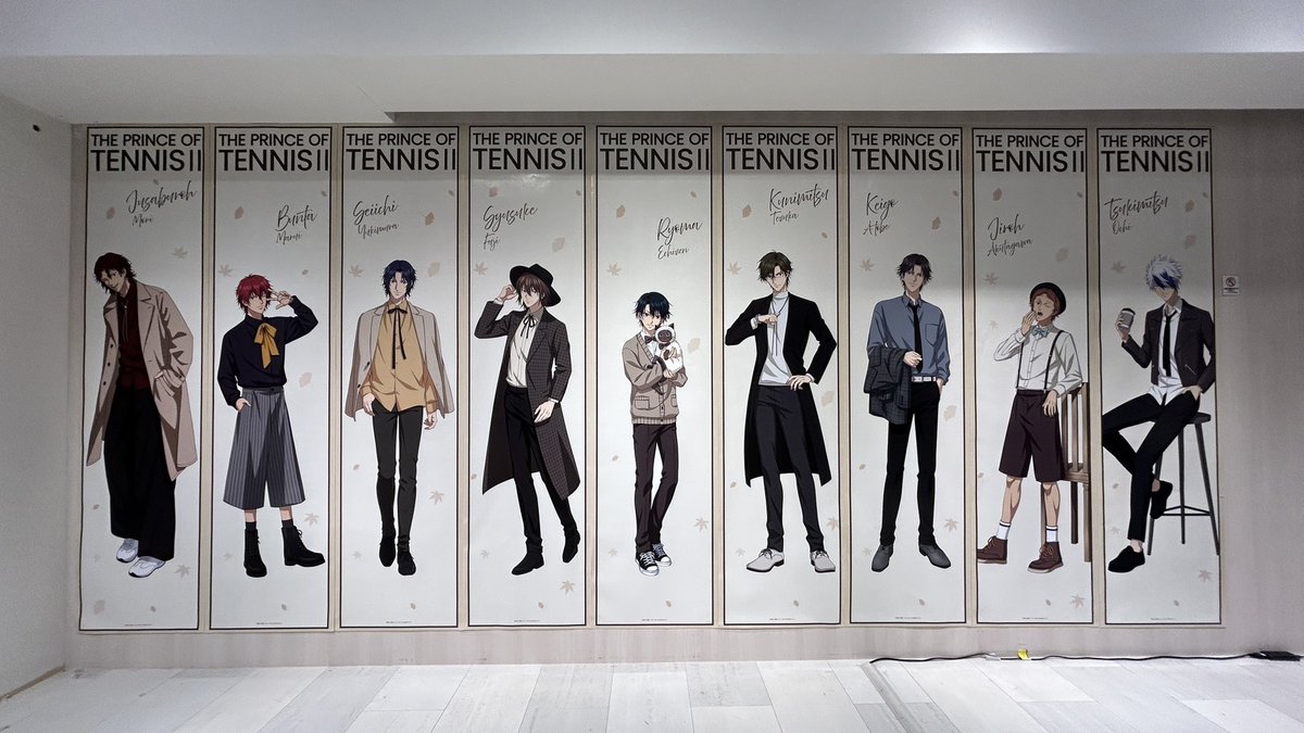 新テニスの王子様』POP UP STORE ～Autumn 2025～ (@tenipuri_BNFpus