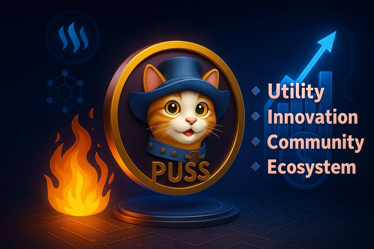 $PUSS is moving in that direction. It is being readily embraced by the youth community connected to meme culture. Many see it as a potential investment for the future, especially users who want to start on a small budget.  
$PUSS #PUSS #PussFi #Steemit #Crypto #web3 #BullRun2025