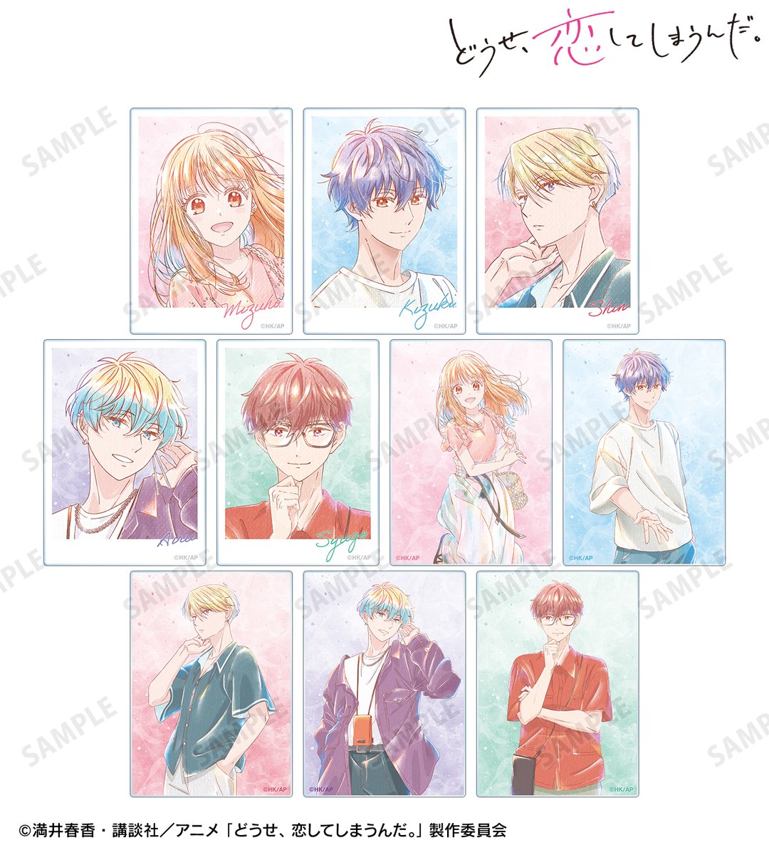 予約開始】TVアニメ『どうせ、恋してしまうんだ。』より