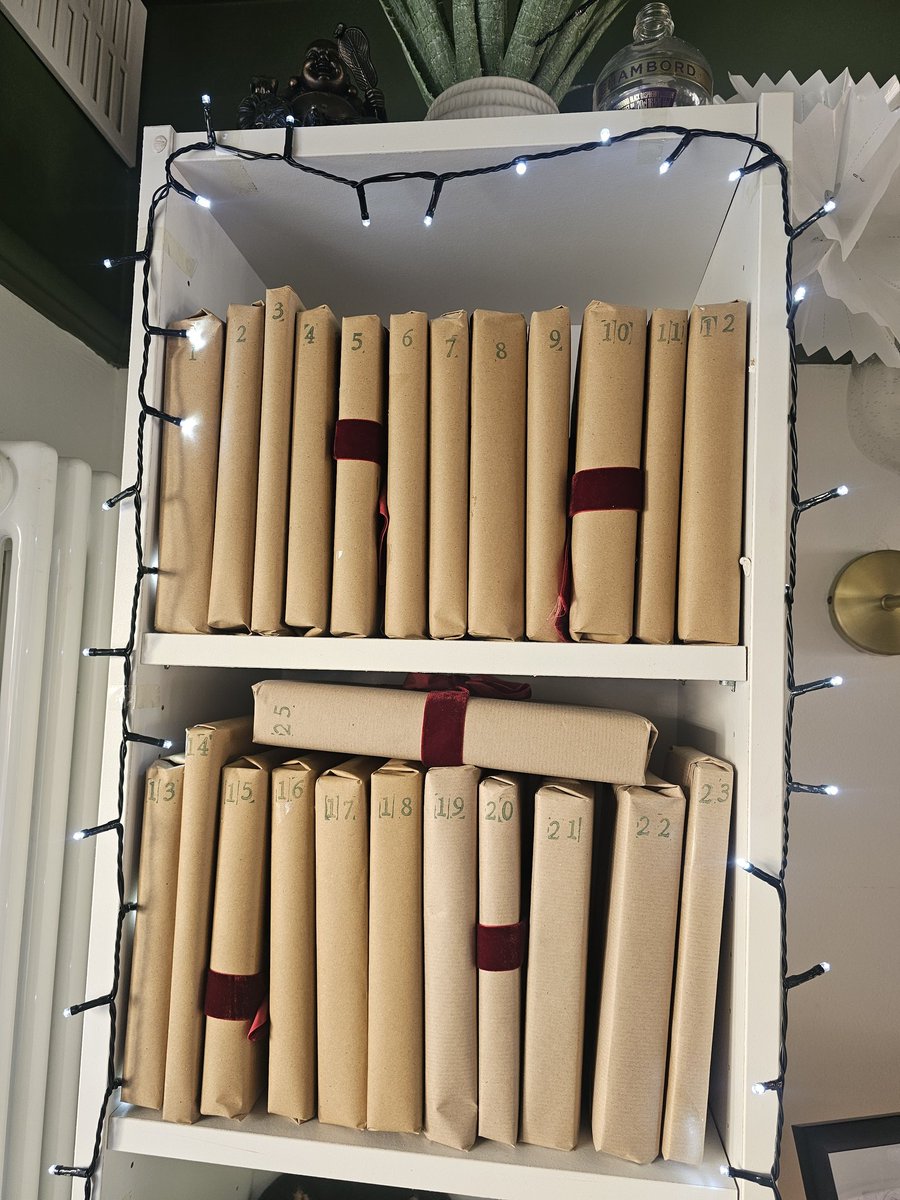 emsbookshelfx's tweet photo. This Year's Book Advent Calender 🎄 https://t.co/wyRoPrYirJ