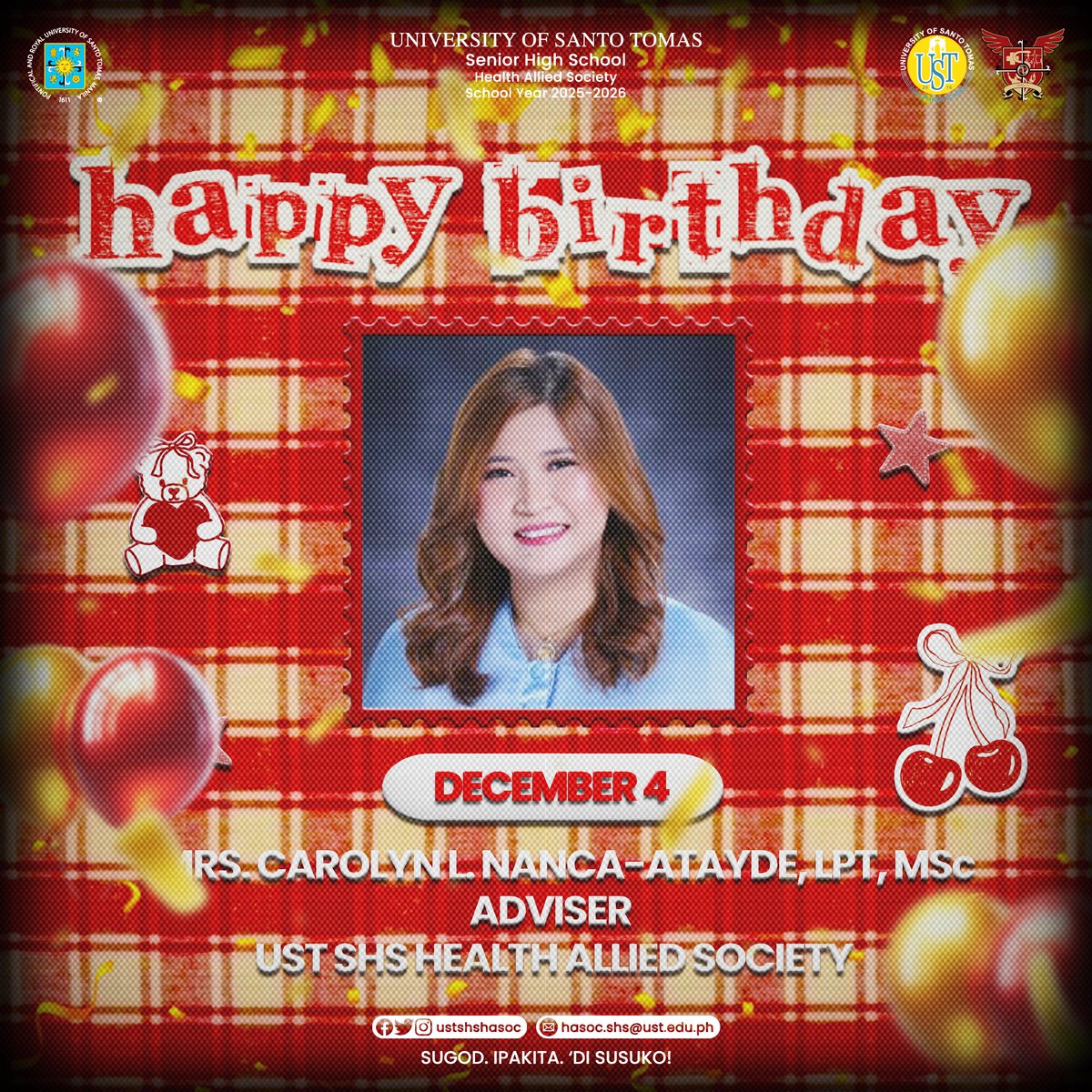 When the garden of our society blossoms, it’s your caring hand that has planted the most fragrant flowers. 💐

To the guiding light of the society, Happy Birthday, Ma’am Carrot! 🥕

If gratitude were a sunrise, it would rise a little brighter each morning just to honor you. 💗