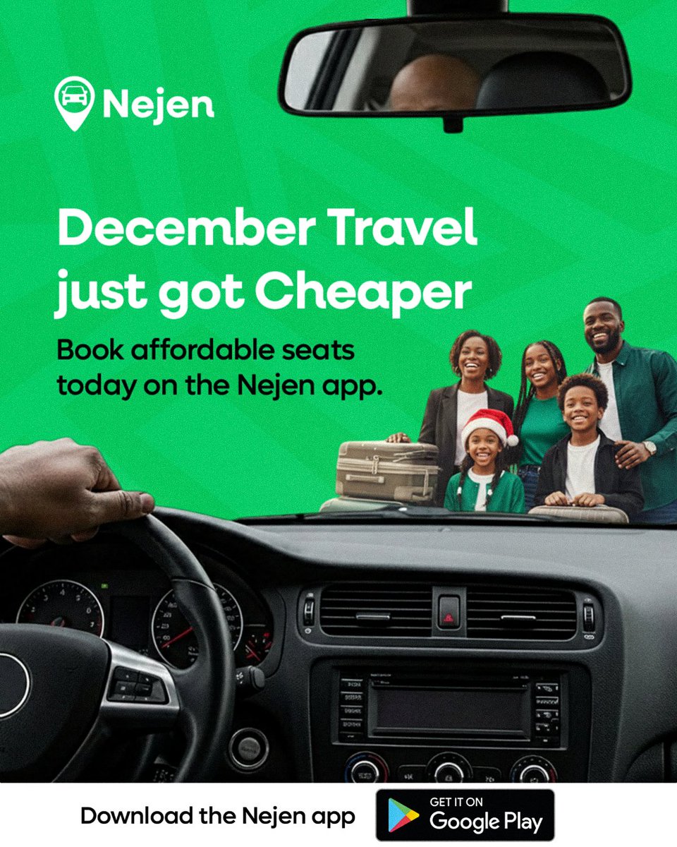 Nejenapp's tweet photo. The festive rush is here!  Travel Smarter. Ride Safer. Go Nejen.

Download on play store now: https://t.co/og20KafokL 

#Travel #Trips https://t.co/Gibe54rhIZ