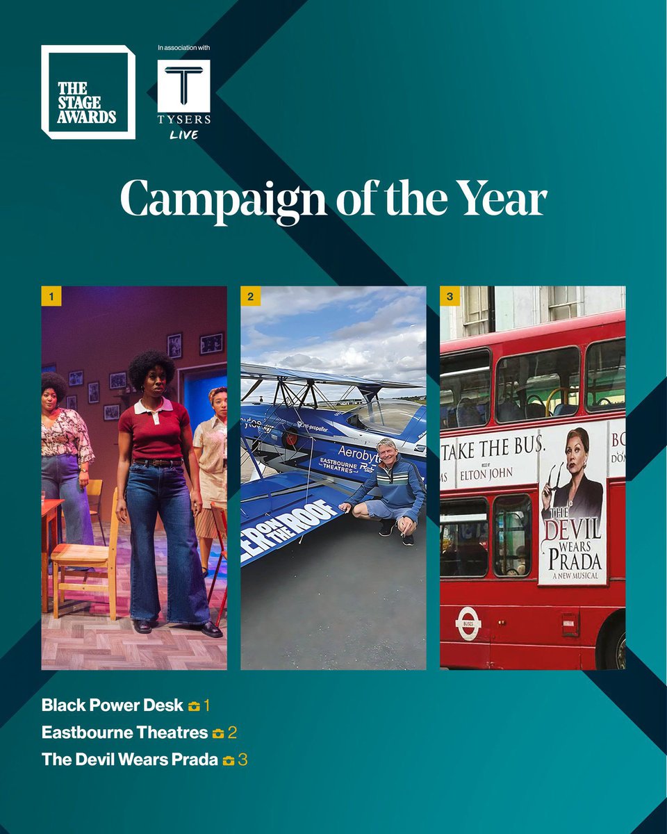 TrafalgarEnt's tweet image. Our @EBTheatres New Era campaign really took off (quite literally! 🛫✈️) and we’re delighted to be shortlisted for Campaign of the Year for @TheStage Awards! 

#eastbourne #theatre #venue #entertainment #campaign #marketing #awards #shortlist #nominations #stageawards