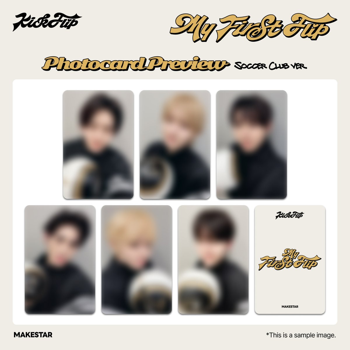 韓国対面サイン会] #KickFlip The 3rd Mini Album [#My_First_Flip