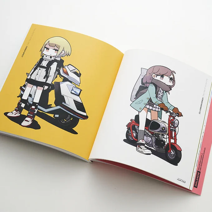 イラストレーター U井T吾 画集『AVALANCHE WORKS』