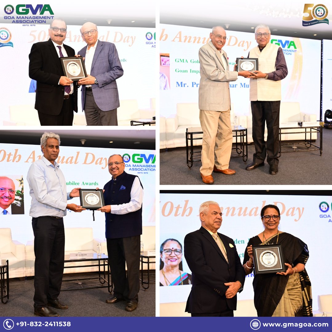 GMA_GOA's tweet photo. Celebrating 50 remarkable years of leadership, learning, and legacy. A golden milestone that honours the visionaries, mentors, and changemakers who built the foundation of management excellence in Goa.
π For details: +91-832-2411538
#GoaManagementAssociation #50YearsOfExcellence https://t.co/D7oc3as6vi