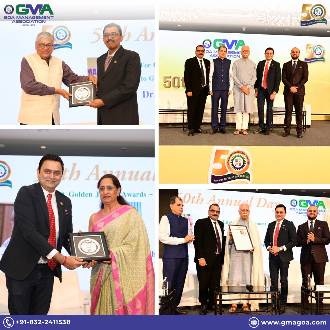 GMA_GOA's tweet photo. Celebrating 50 remarkable years of leadership, learning, and legacy. A golden milestone that honours the visionaries, mentors, and changemakers who built the foundation of management excellence in Goa.
π For details: +91-832-2411538
#GoaManagementAssociation #50YearsOfExcellence https://t.co/D7oc3as6vi