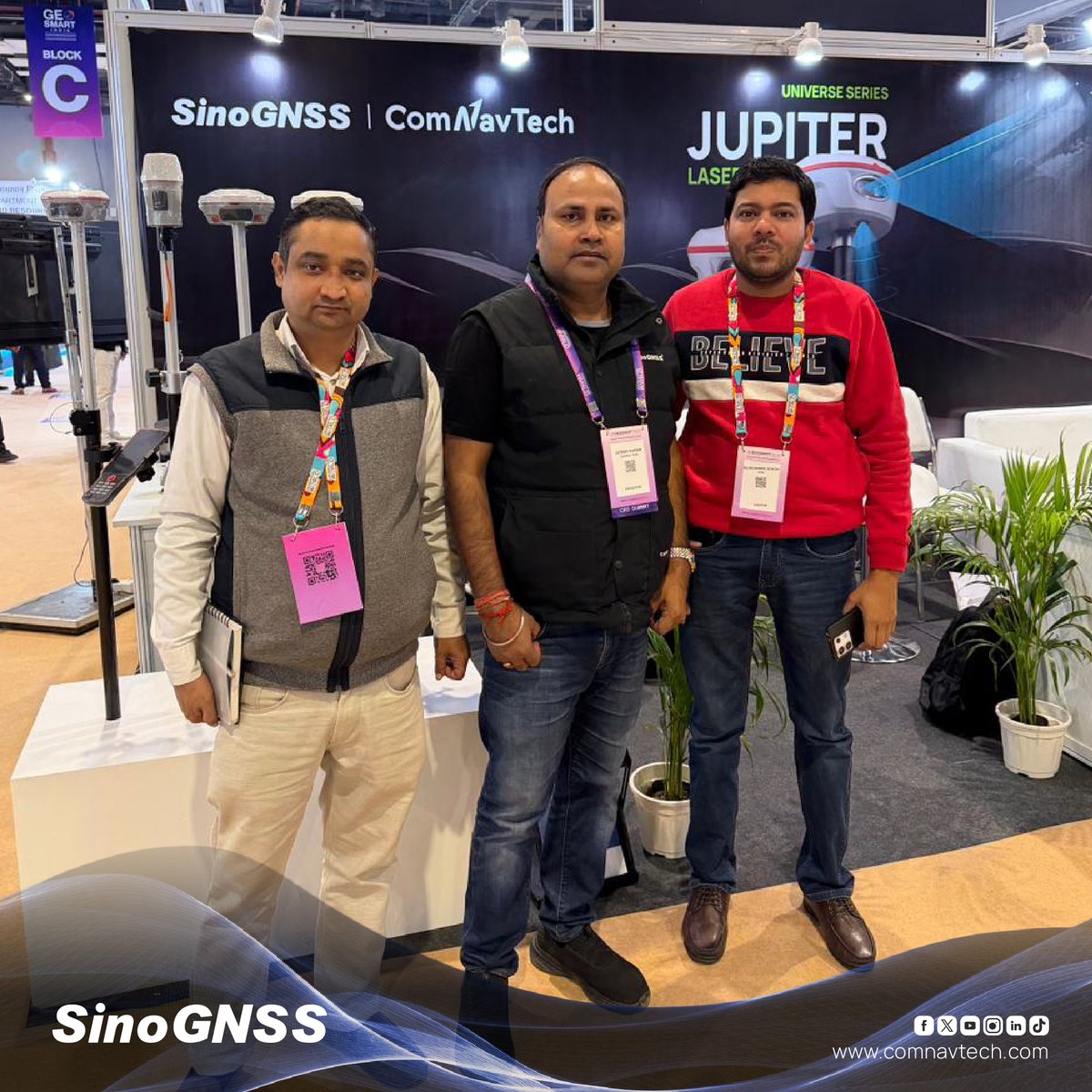 ComNav_Tech's tweet image. 🌍 GeoSmart India 2025 | Welcome to our booth B42
We enjoyed meeting so many professionals and showcasing our latest innovations. Thank you to everyone who stopped by to explore our latest GNSS and laser technologies!
#GeoSmartIndia2025 #ComNavTech #SinoGNSS #GNSS #LaserRTK