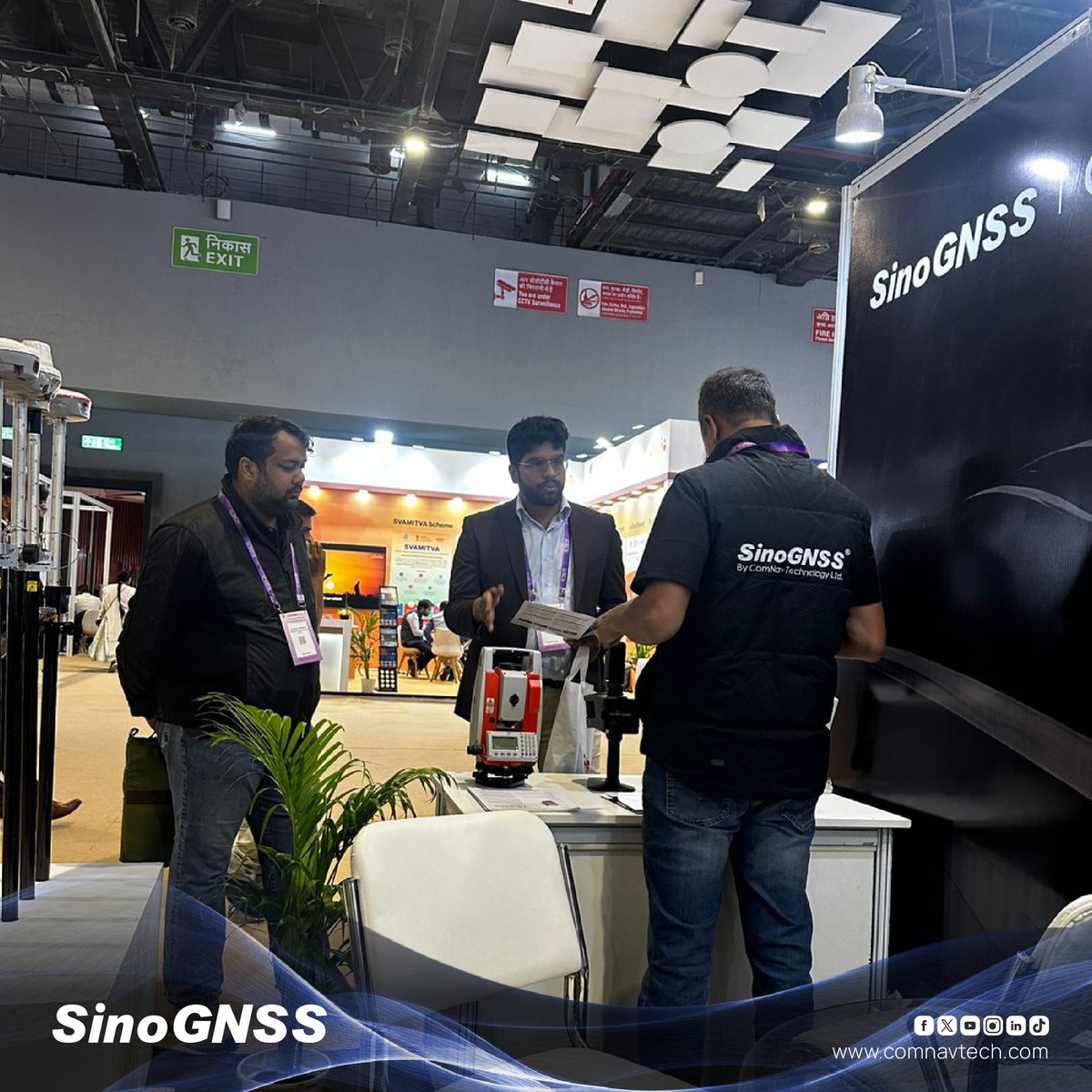 ComNav_Tech's tweet image. 🌍 GeoSmart India 2025 | Welcome to our booth B42
We enjoyed meeting so many professionals and showcasing our latest innovations. Thank you to everyone who stopped by to explore our latest GNSS and laser technologies!
#GeoSmartIndia2025 #ComNavTech #SinoGNSS #GNSS #LaserRTK
