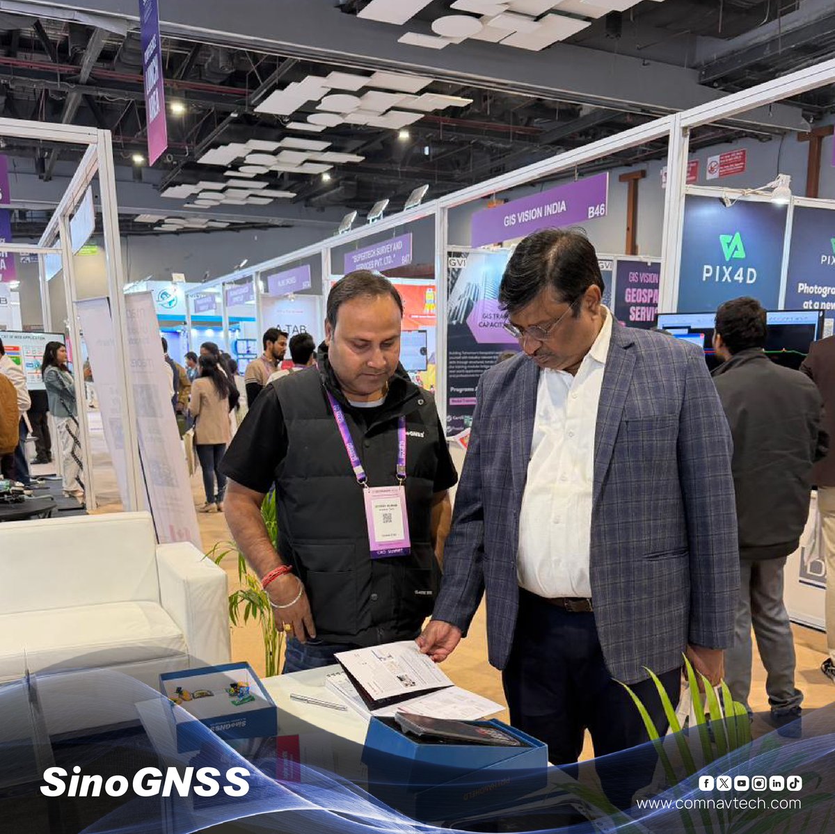 ComNav_Tech's tweet image. 🌍 GeoSmart India 2025 | Welcome to our booth B42
We enjoyed meeting so many professionals and showcasing our latest innovations. Thank you to everyone who stopped by to explore our latest GNSS and laser technologies!
#GeoSmartIndia2025 #ComNavTech #SinoGNSS #GNSS #LaserRTK