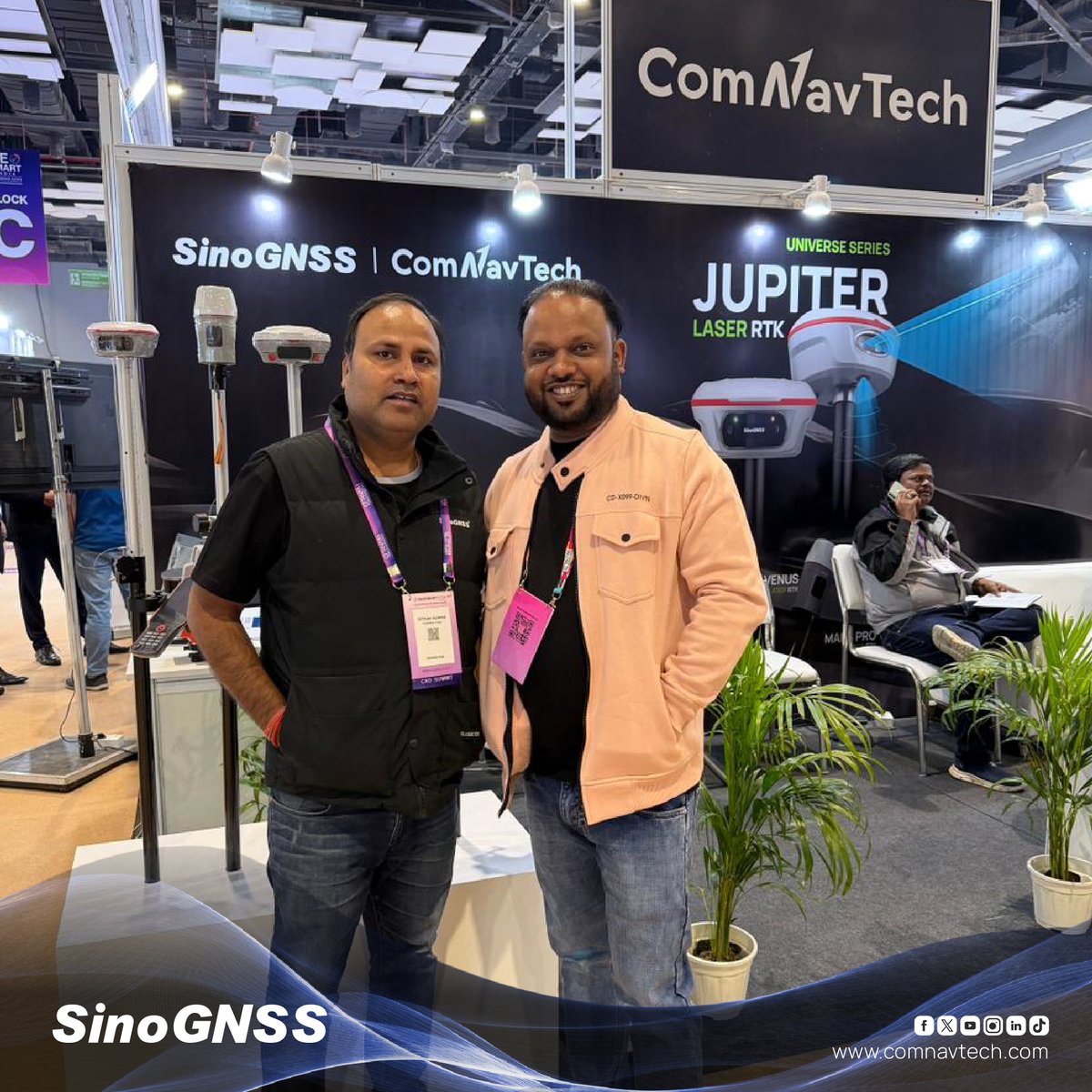 ComNav_Tech's tweet image. 🌍 GeoSmart India 2025 | Welcome to our booth B42
We enjoyed meeting so many professionals and showcasing our latest innovations. Thank you to everyone who stopped by to explore our latest GNSS and laser technologies!
#GeoSmartIndia2025 #ComNavTech #SinoGNSS #GNSS #LaserRTK