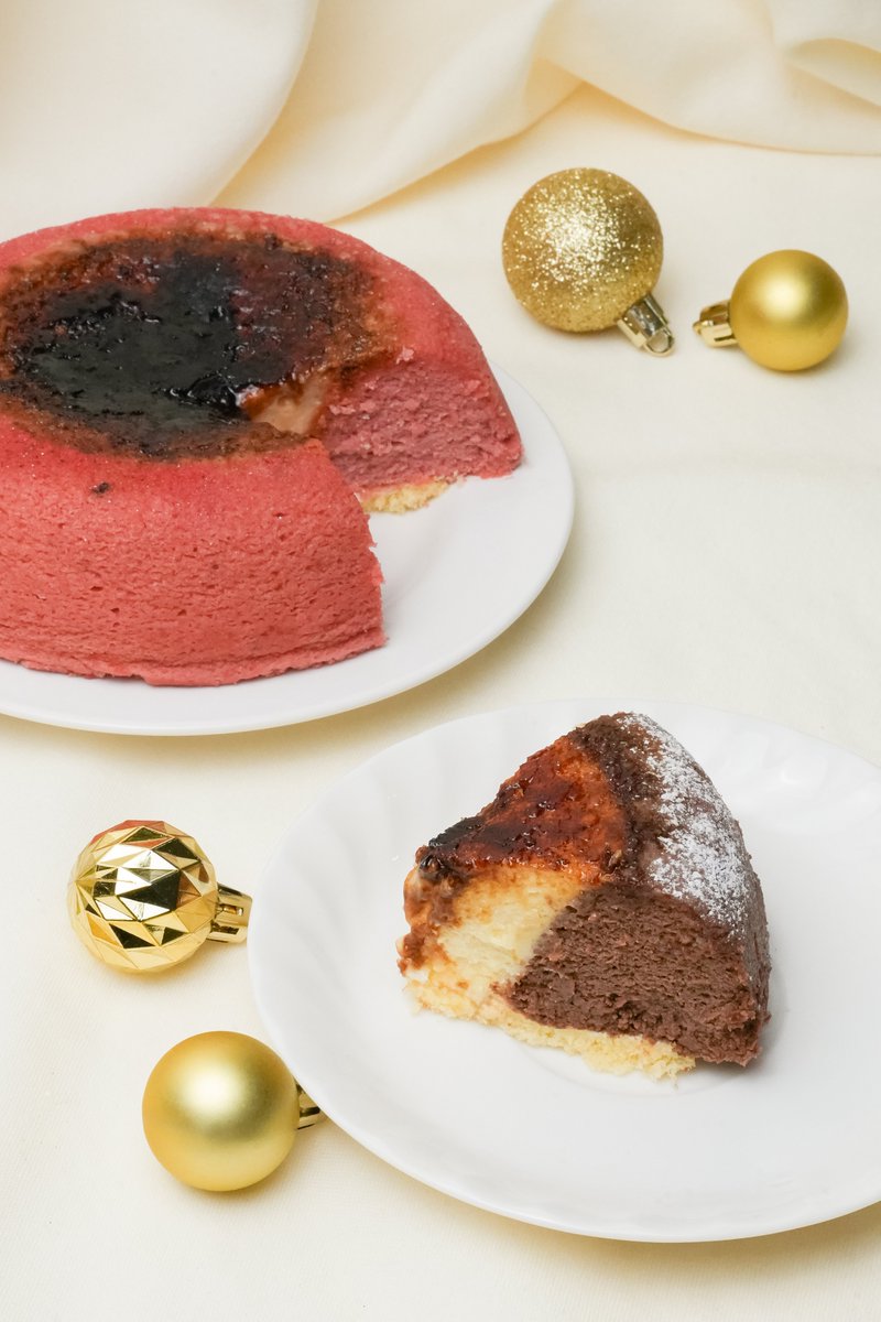 focetta's tweet image. 🎄✨ フォチェッタのクリスマス ✨🎄
4つの甘い魔法で、聖夜がふわりとほどける…❄️💫
☁️ プレーン：やさしいミルクの余韻
🍵 抹茶〈利休〉：上品な渋みと香り
🍫 ショコラ：濃厚ヴァローナの深み
🍓 苺：華やかで甘酸っぱい香り
#クリスマススイーツ