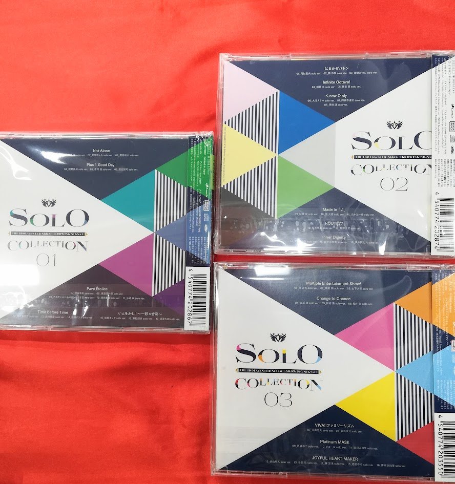 入荷情報】 「アイドルマスターSideM」 GROWING SIGN@Lのソロコレが