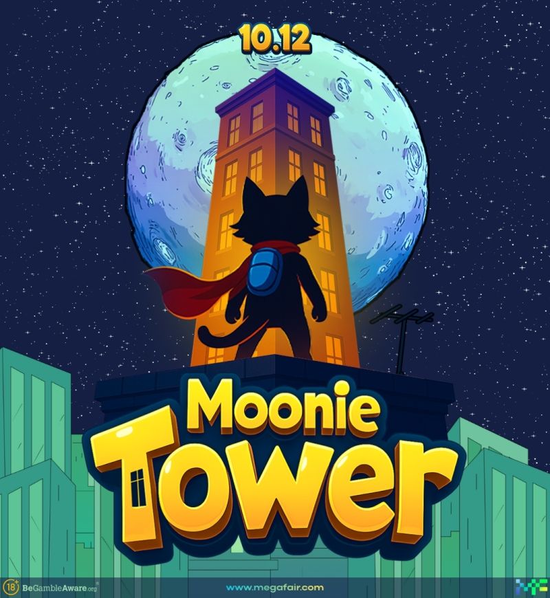 mega_fair's tweet photo. ๐๐จ๐จ๐ง๐ข๐ ๐๐จ๐ฐ๐๐ซ lands on 10.12, delivering vertical action and a climb full of momentum and thrill. ๐๏ธ
Stay tuned, the climb begins soon. ๐
๐Please Gamble Responsibly
#MEGAFAIR #MoonieTower #NewGame #NewGameAlert https://t.co/5rLA6VU9te