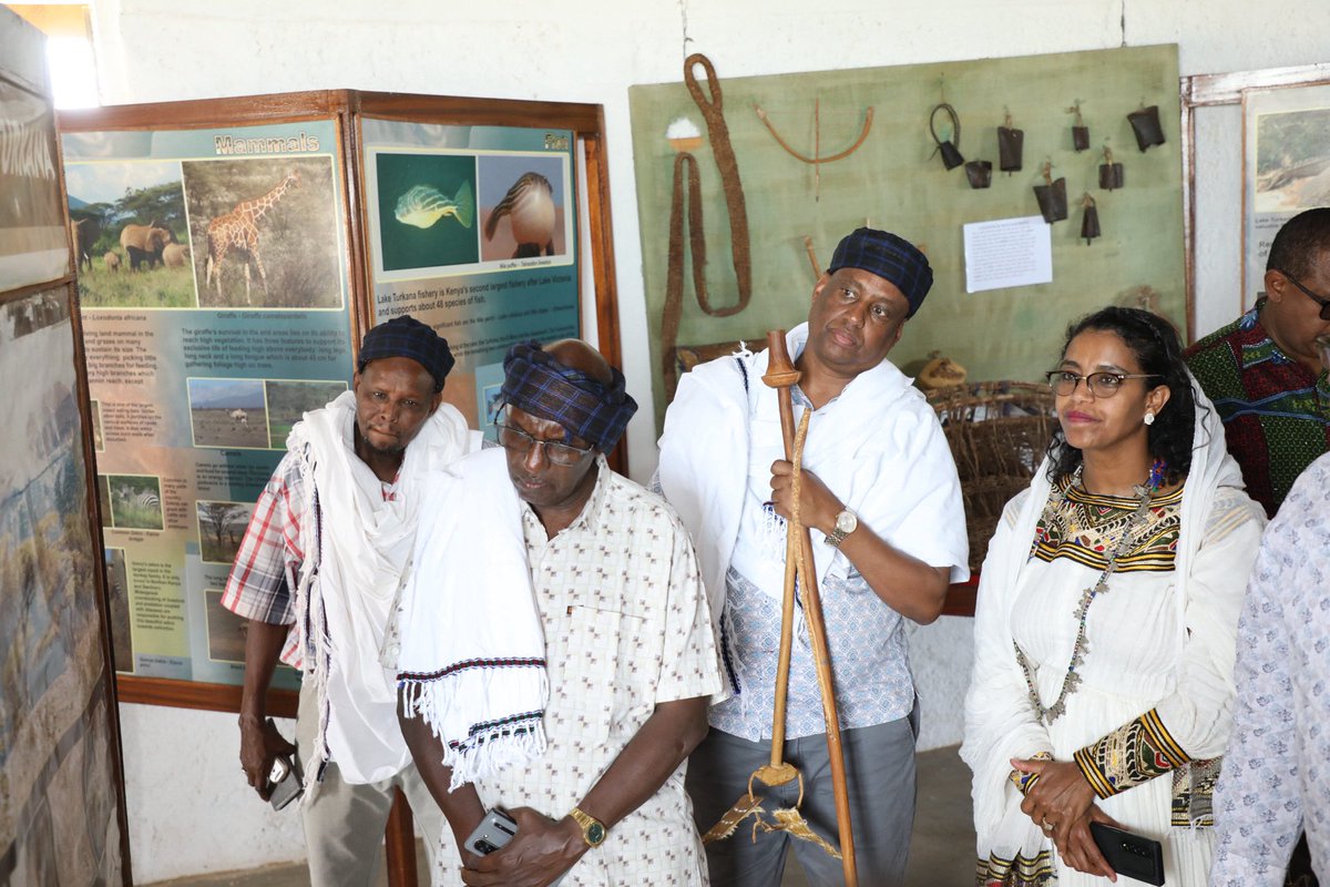 Received a distinguished delegation led by  <a href="/FirstLadyMbt/">First Lady Marsabit</a> for the official opening of the 14th Marsabit Lake Turkana Cultural Festival,including Hon.Naomi Wako, Hon. Rehema Jaldesa, Simba Guleid, Ethiopian Embassy reps, Dr. Waqo Dulacha, Hon. Kello Harsama &amp; Hon. Joseph Lekuton.