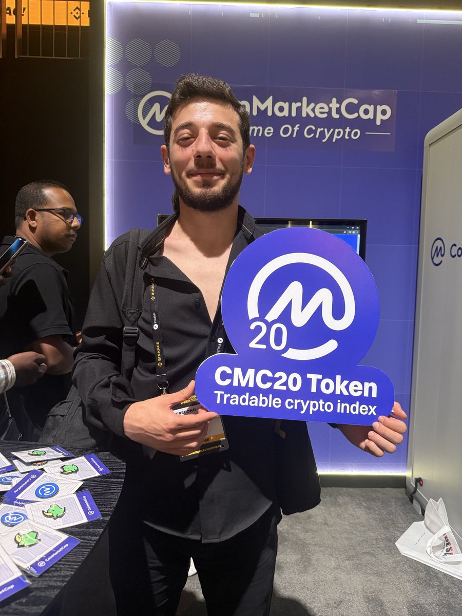 Loving the idea of a tokenized top-20 cyrpto index by <a href="/CoinMarketCap/">CoinMarketCap</a>  #CMC20 #BBW2025 <a href="/binance/">Binance</a> when listing?
