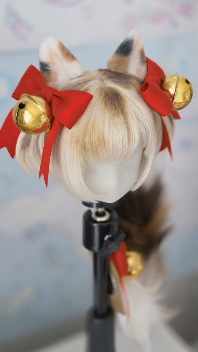 ウィッグもできた
三毛猫です🥸👍