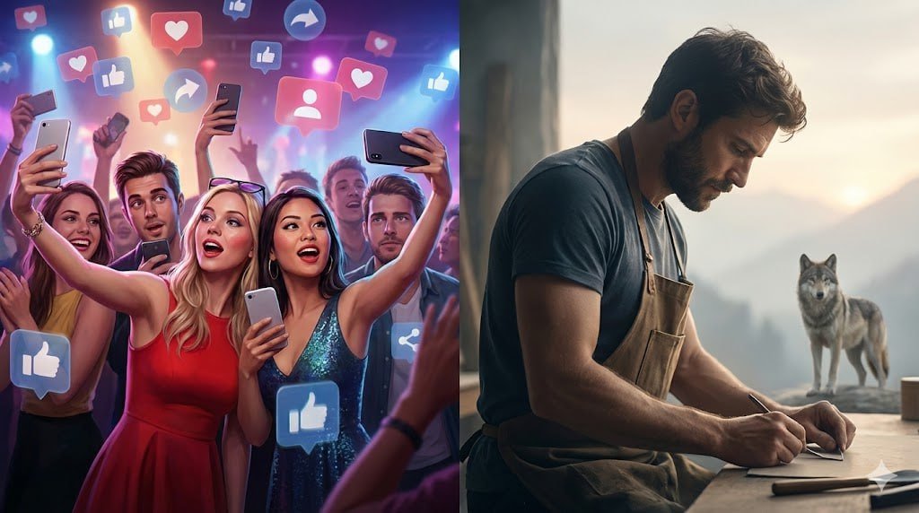 یه چیز بگم شاید برات عجیب باشه. بعضیا دقیقا وقتی کمترین سروصدا رو دارن دارن بیشترین تغییر رو می‌سازن.

خیلیا فکر میکنن هرکی زیاد پست میذاره یعنی زندگیش رنگی‌تره. عکس خوشگذرونی ببینه حالش بد میشه و با خودش میگه من چی. ولی راستش همیشه اونایی که کمتر دیده میشن، آروم‌ترن و واقعی‌تر