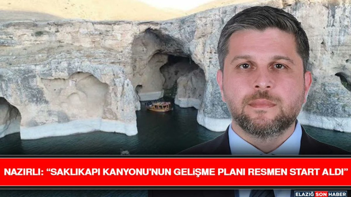Nazırlı: “Saklıkapı Kanyonu'nun Gelişme Planı Resmen Start Aldı”

elazigsonhaber.com/nazirli-saklik…

<a href="/mahmutnazirli/">Mahmut Rıdvan Nazırlı</a>