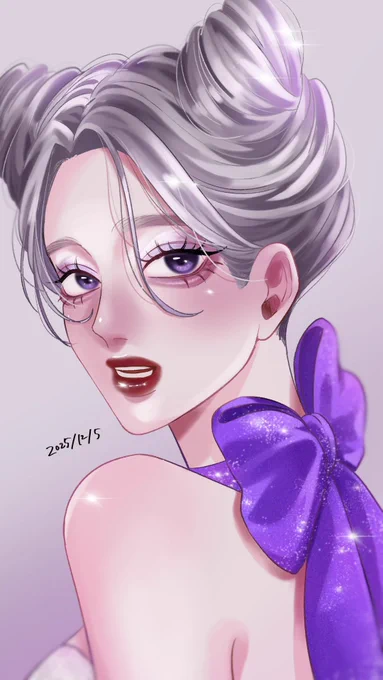 一年半の垢抜け #イラスト #描き直し