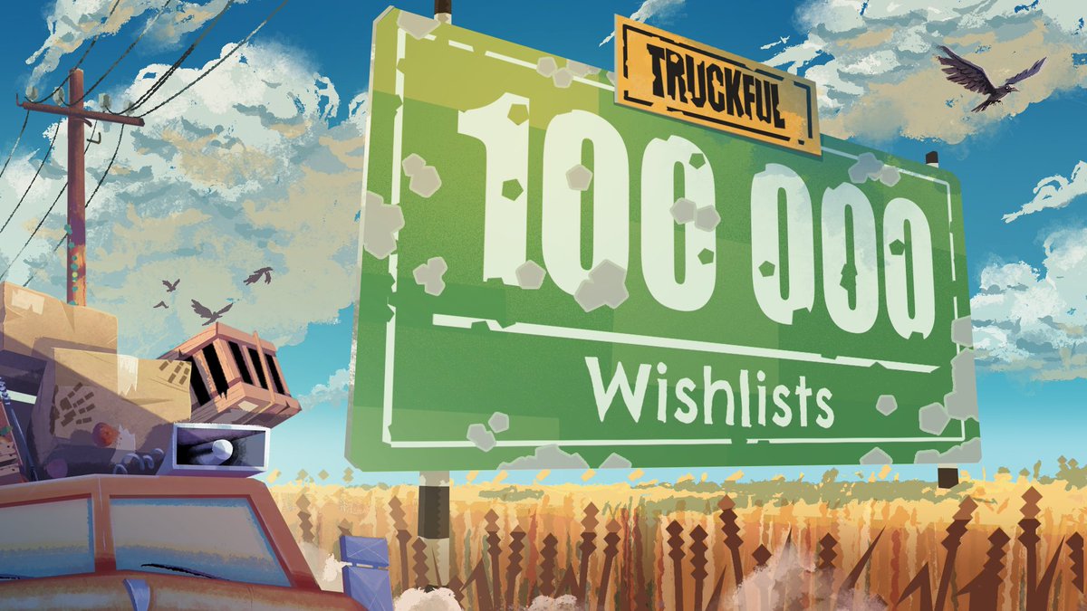 MythicOwlGames's tweet image. Truckful hits 100k wishlists on Steam! 🥳
👇
store.steampowered.com/news/app/30908…