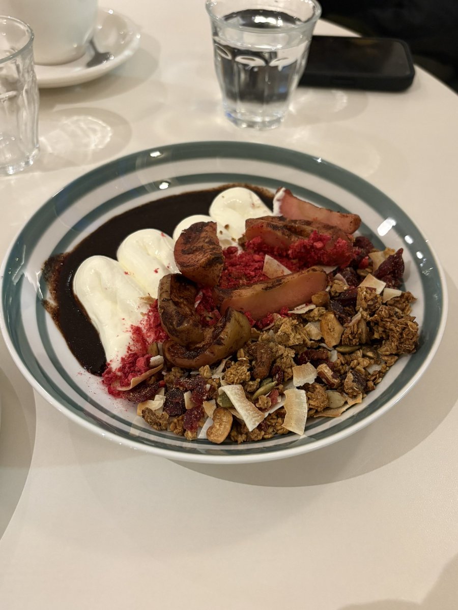 Retirement is about sitting in a city centre cafe (neighbourhood) enjoying an early morning breakfast watching all the corporate cogs making their way to their place of work… 😋